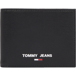 TOMMY JEANS ΠΟΡΤΟΦΟΛΙ ESSENTIAL CC WALLET AND COIN ΜΑΥΡΟ