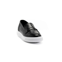 Δερμάτινα Loafers FENOMILANO Μαύρα – (3075-1 Black)