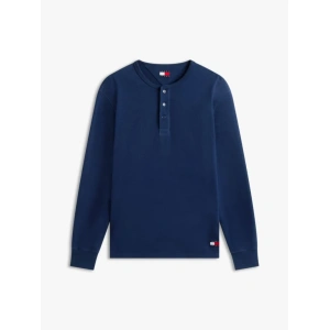 TJM REG WAFFLE LS HENLEY