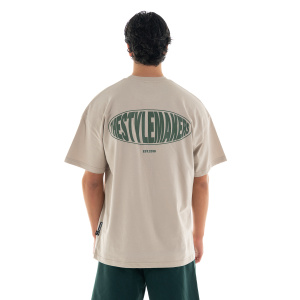 LOVE GENERATION Oversized T-Shirt TLO457G SAND