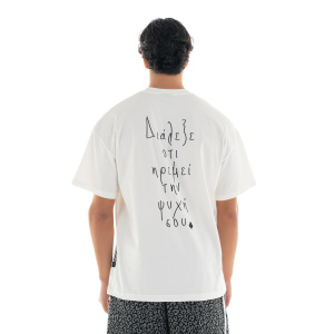 LOVE GENERATION Oversized T-Shirt TLO447 Off-White