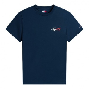 TJM SLIM SIGN CHEST SS TEE EXT